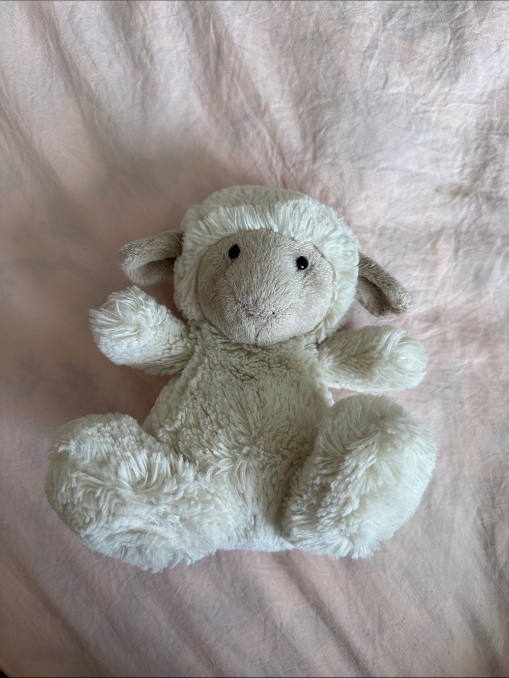 RARE Retired Jellycat Poppet Sheep Plush Lamb